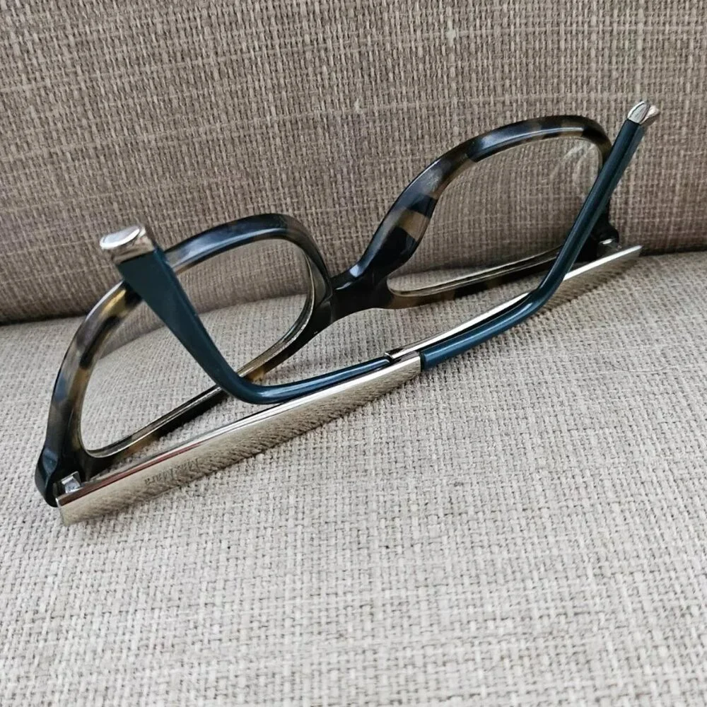 Max Mara Women Eyeglasses Frame Brown Tortoise Glasses Frame Eyewear